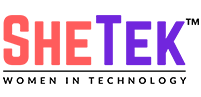  Women in Tech Empowerment Partner- SheTek logo