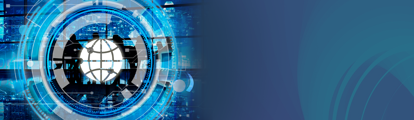 Visual of data analytics and bar charts in a digital interface