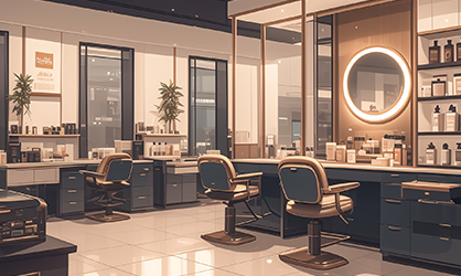 Upscale salon website & social-media traffic boost